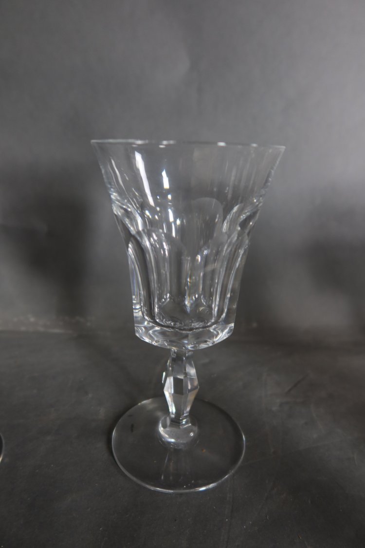 Verres en cristal de Baccarat 22 pièces