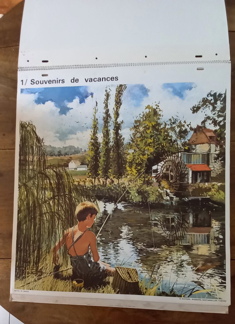 School posters Yves Thos Editions rossignol 1960