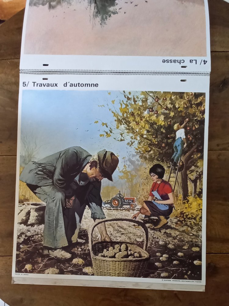 School posters Yves Thos Editions rossignol 1960