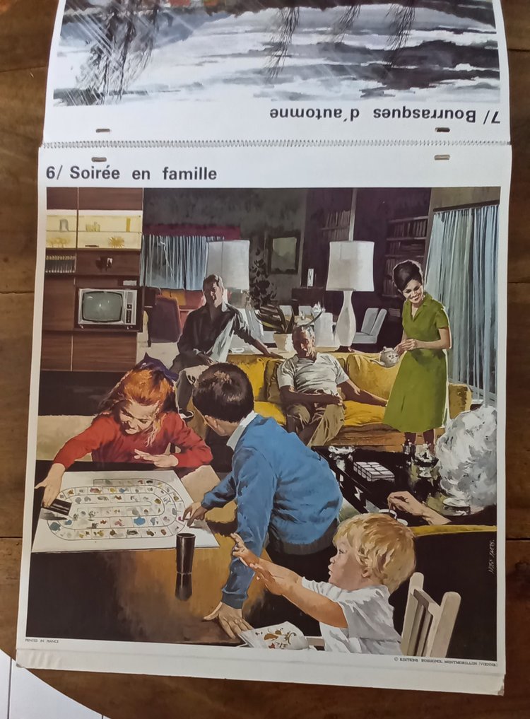 School posters Yves Thos Editions rossignol 1960