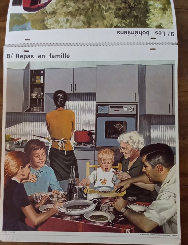 School posters Yves Thos Editions rossignol 1960