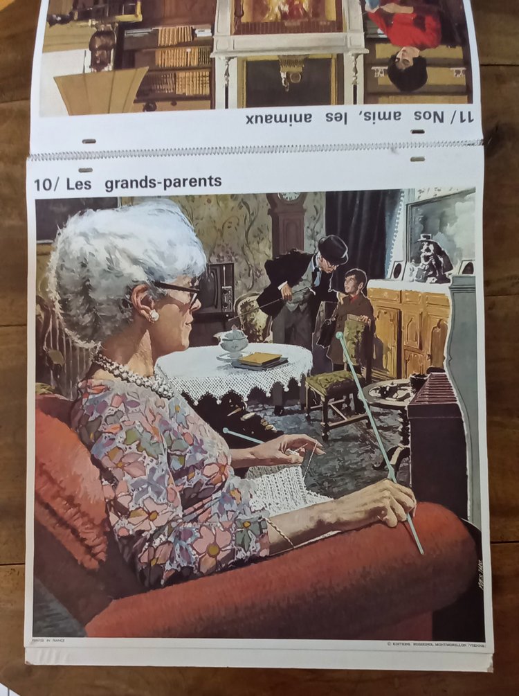 School posters Yves Thos Editions rossignol 1960