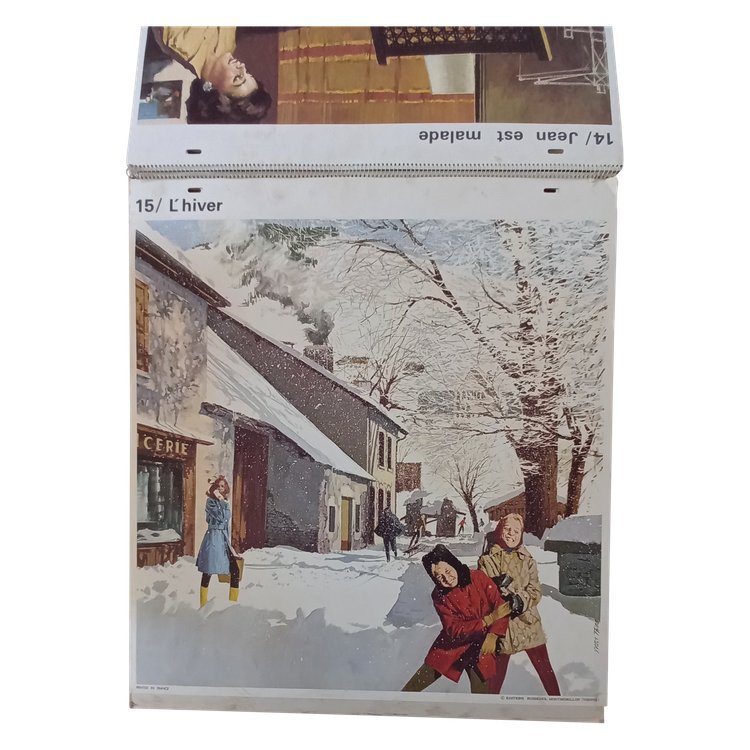 School posters Yves Thos Editions rossignol 1960