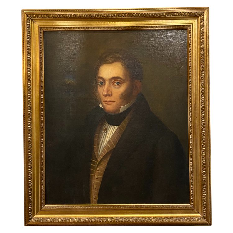 A fine period portrait of a man of quality