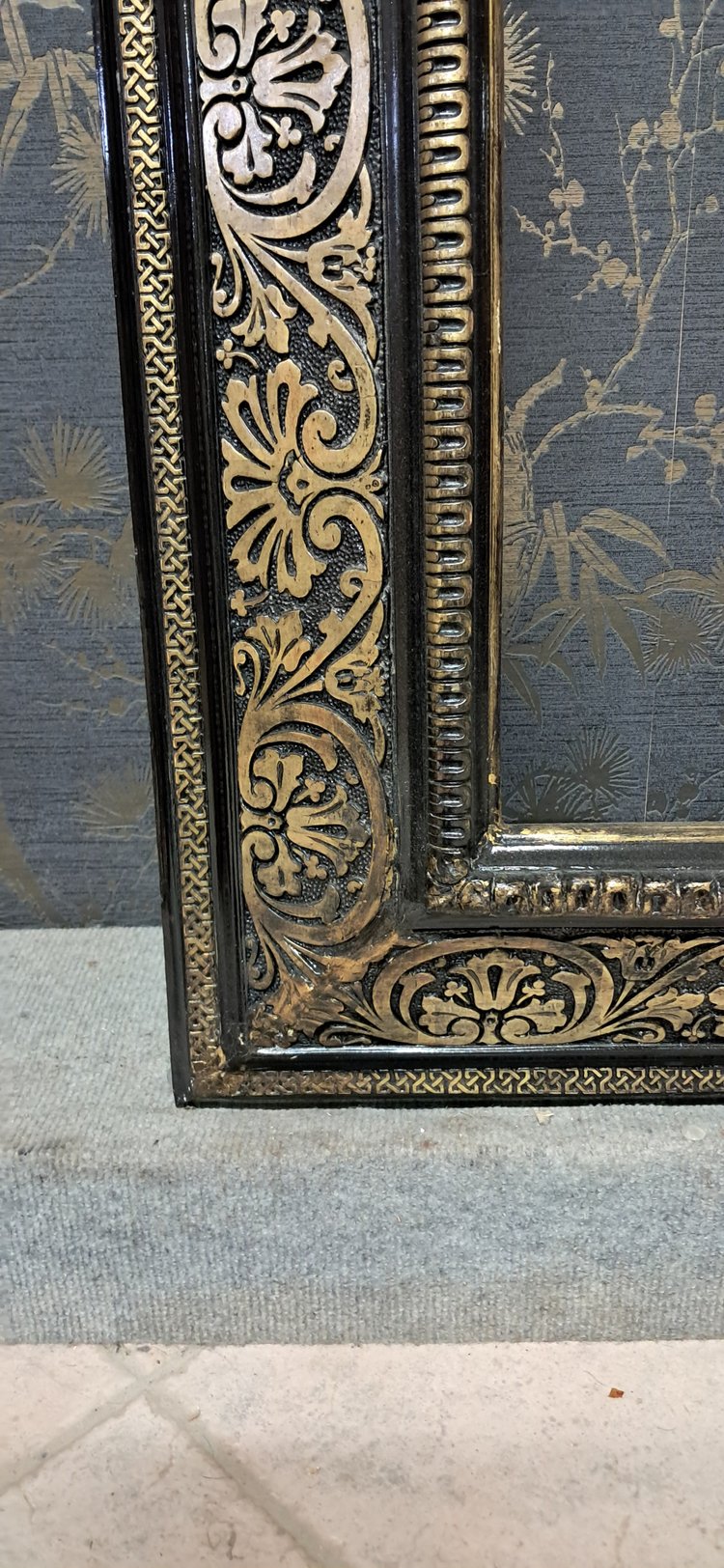 XIX Napoleone III cornice 132 x 110