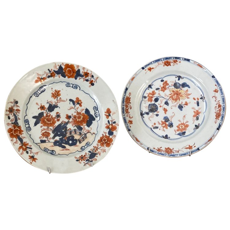 2 porcelain plates from China 18th century