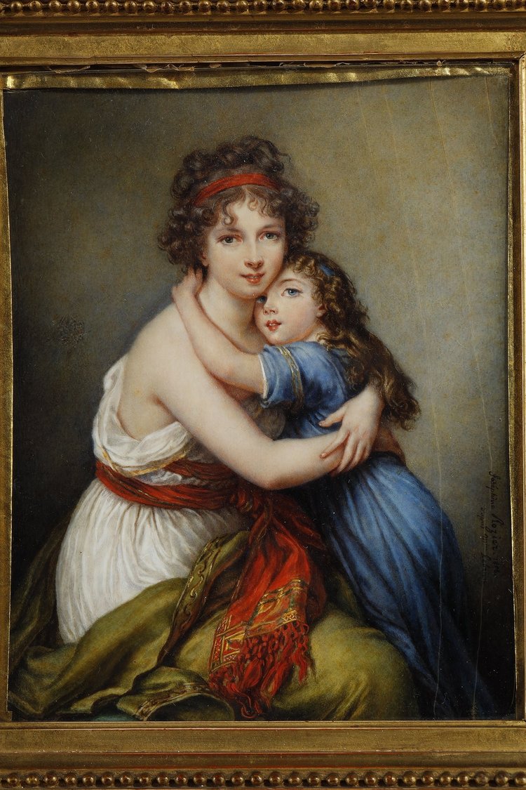 PORTRAIT OF MADAME VIGÉE-LEBRUN AND HER DAUGHTER AFTER ELISABETH VIGÉE-LEBRUN (1755-1842)