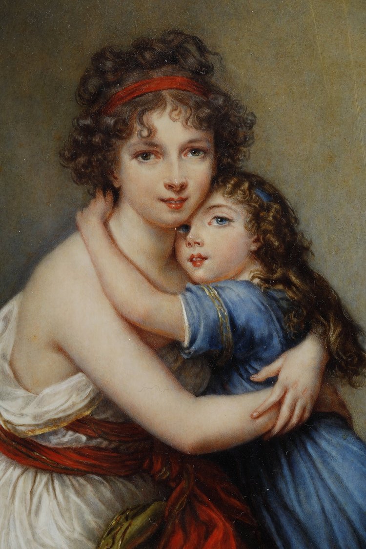 PORTRAIT OF MADAME VIGÉE-LEBRUN AND HER DAUGHTER AFTER ELISABETH VIGÉE-LEBRUN (1755-1842)