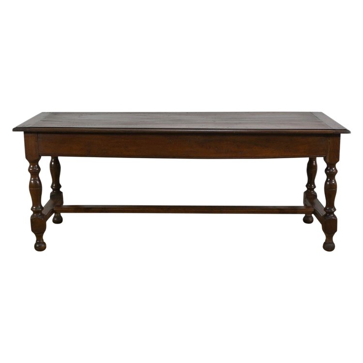 Table de Ferme en Chêne, goût Louis XIV – Milieu XIXe