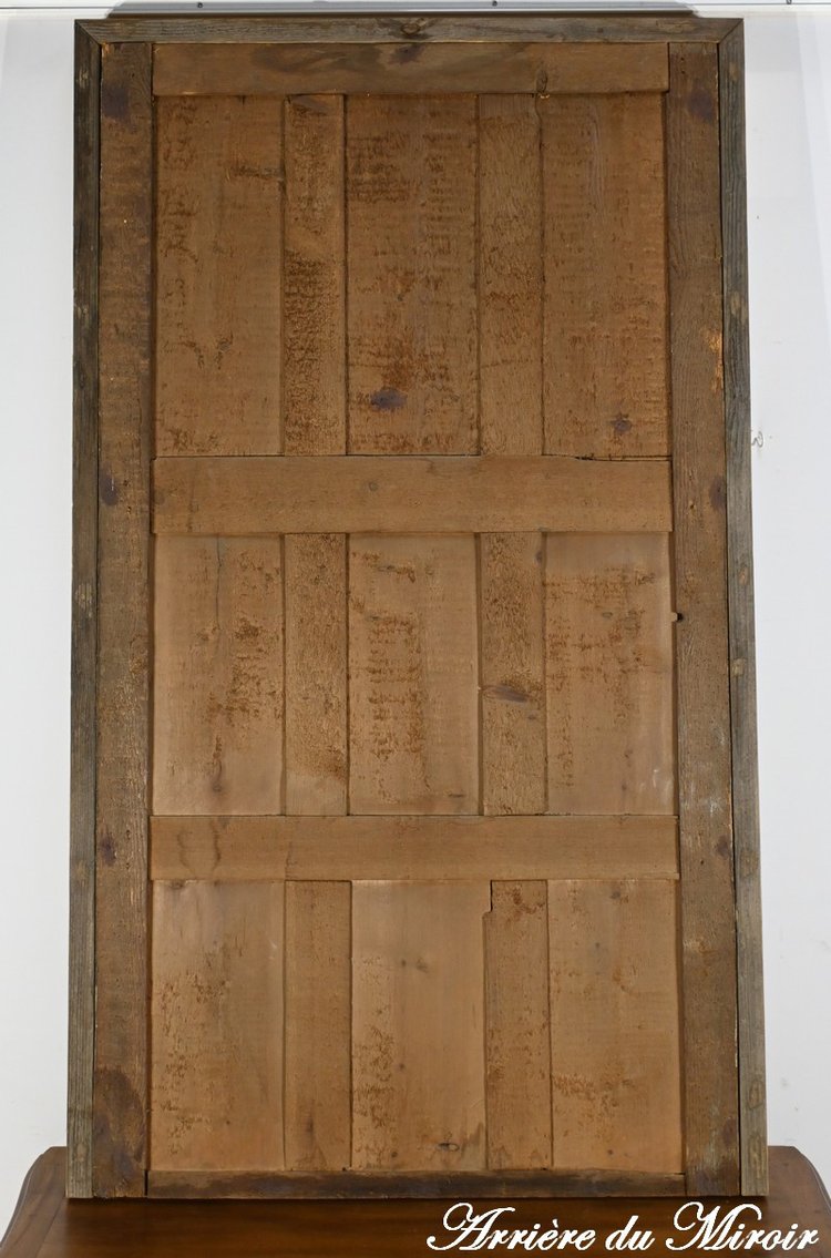 Important Miroir Doré à la Feuille, style Louis XIV – Milieu XIXe