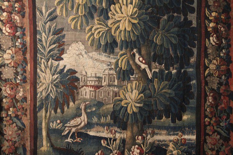  Portière tapisserie Verdure Aubusson, XVIII secolo