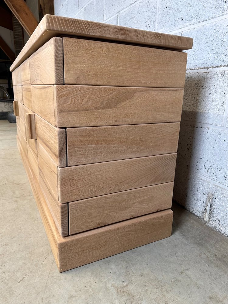 Minimalist sideboard bleached 1980s