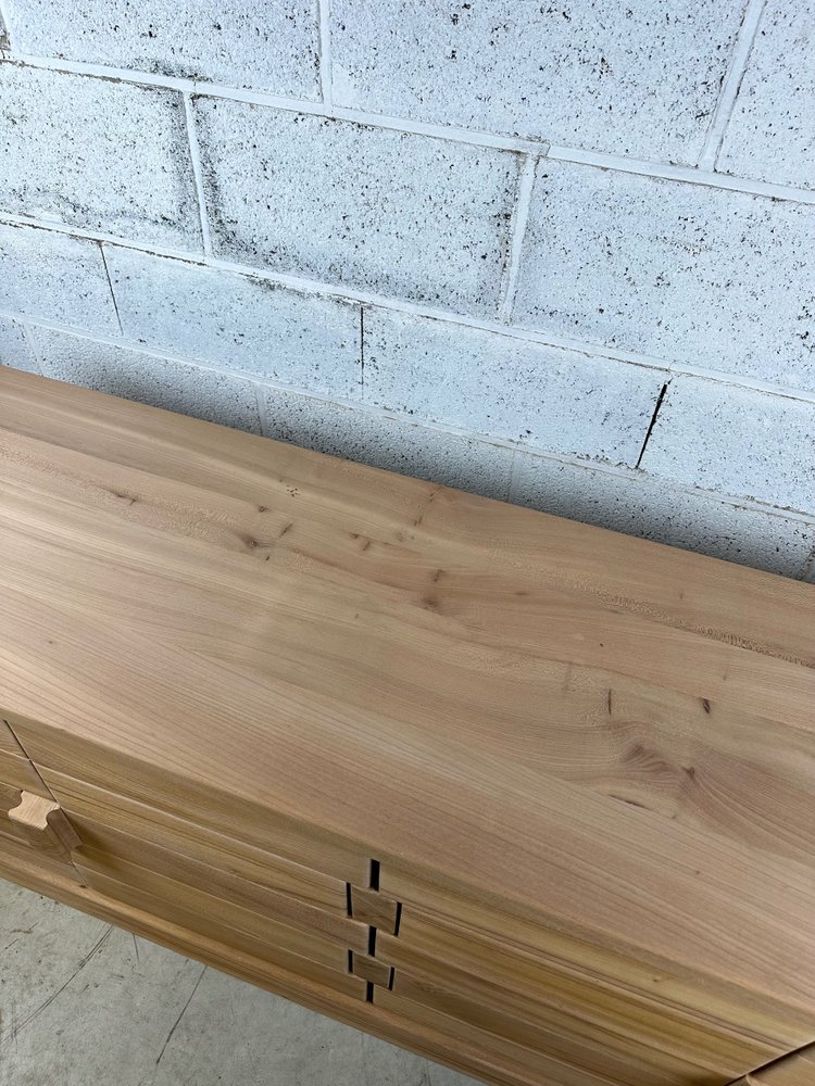 Minimalist sideboard bleached 1980s