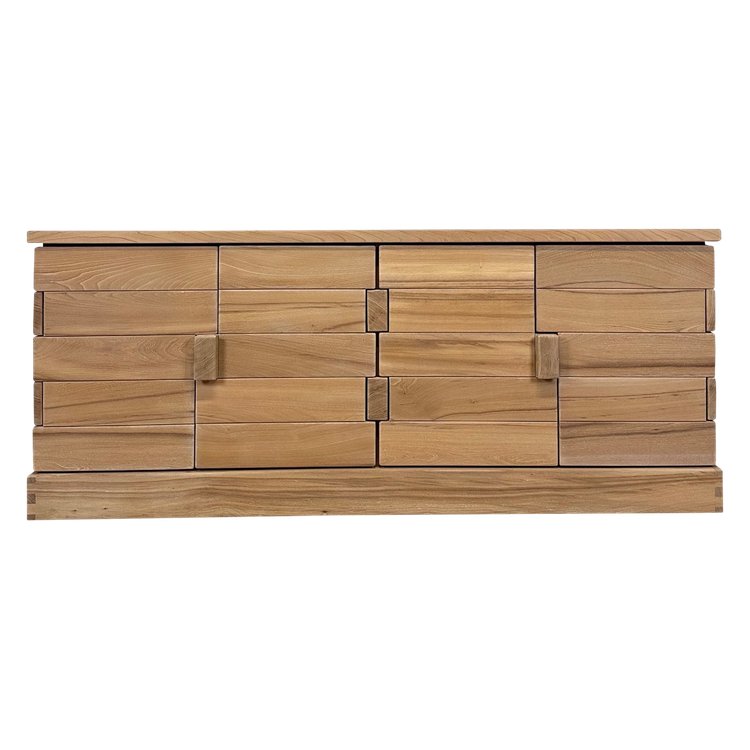 Minimalist sideboard bleached 1980s