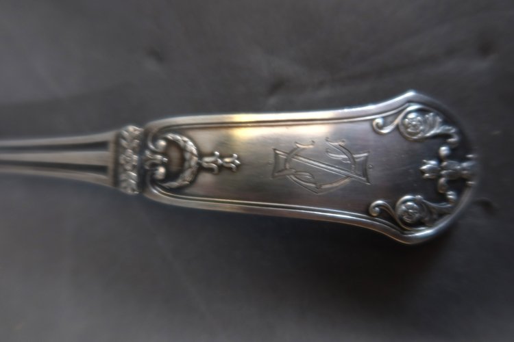 Ménagère en métal argenté style Louis XVI