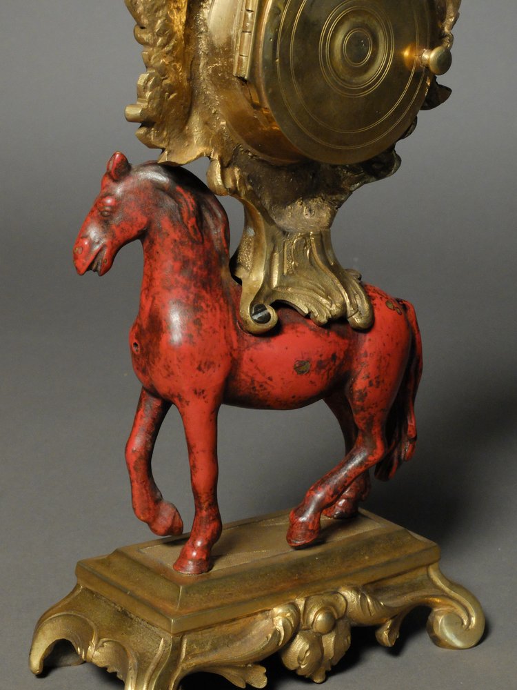 Louis XVI period desk clock