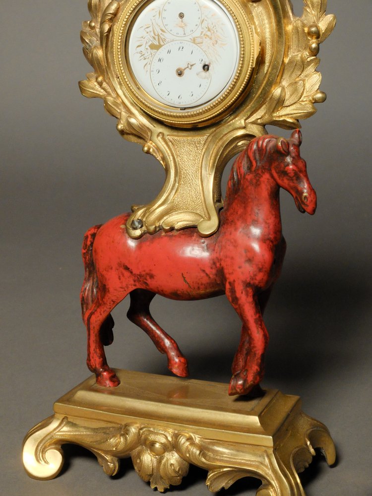 Louis XVI period desk clock