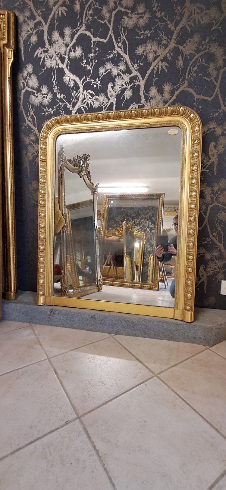Louis Philippe mirror 107 x 87.5