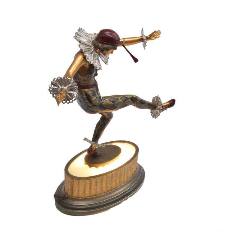 Arlecchino di bronzo