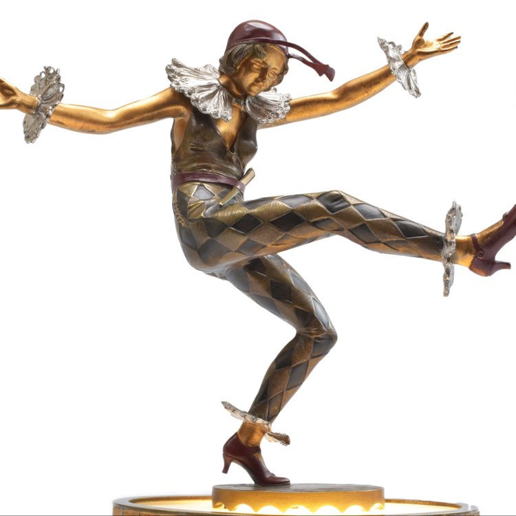 Arlecchino di bronzo
