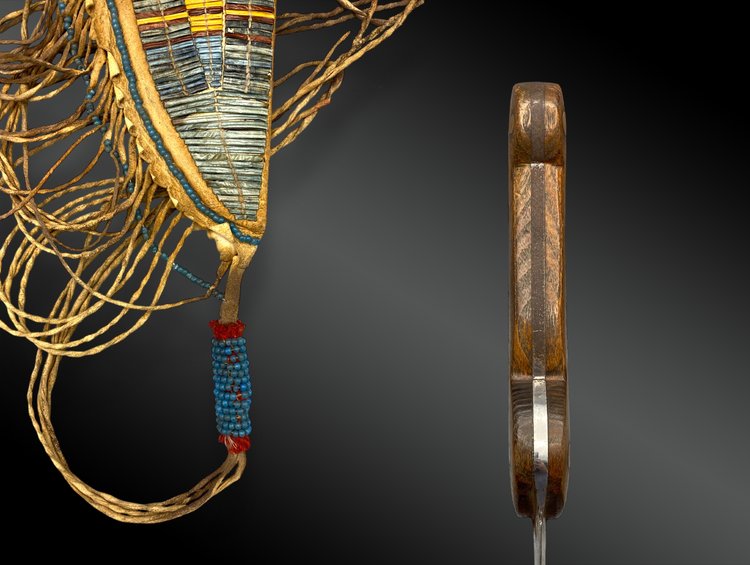 Messer Und Scheide Plains-Indianer, Nordamerika Anfang des 20. Jahrhunderts
