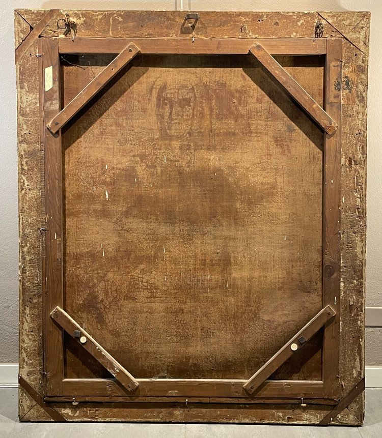 Thomas Hudson (Devon 1701 - London 1799), Porträt eines Notabels in seinem Arbeitszimmer