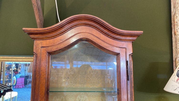 Two Transition Style Display Cases, 20th Century