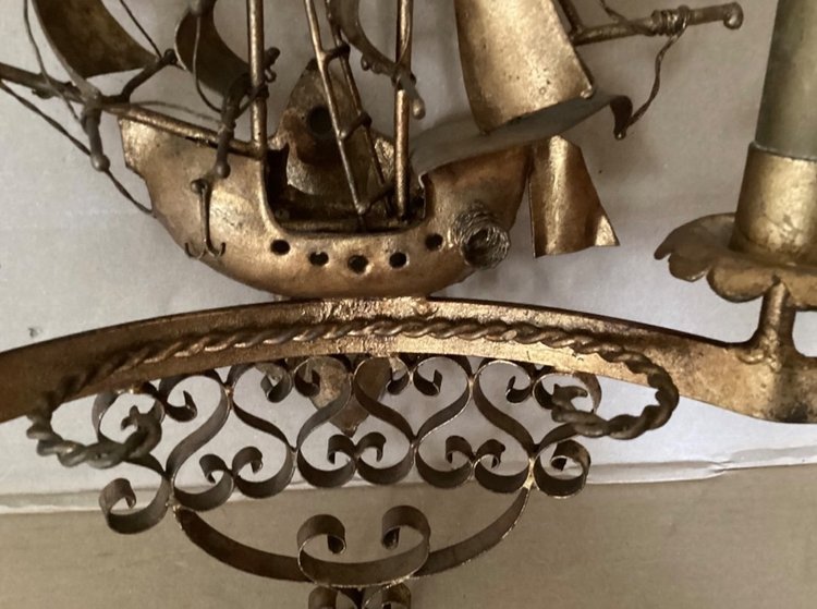 Pair of sconces 1950