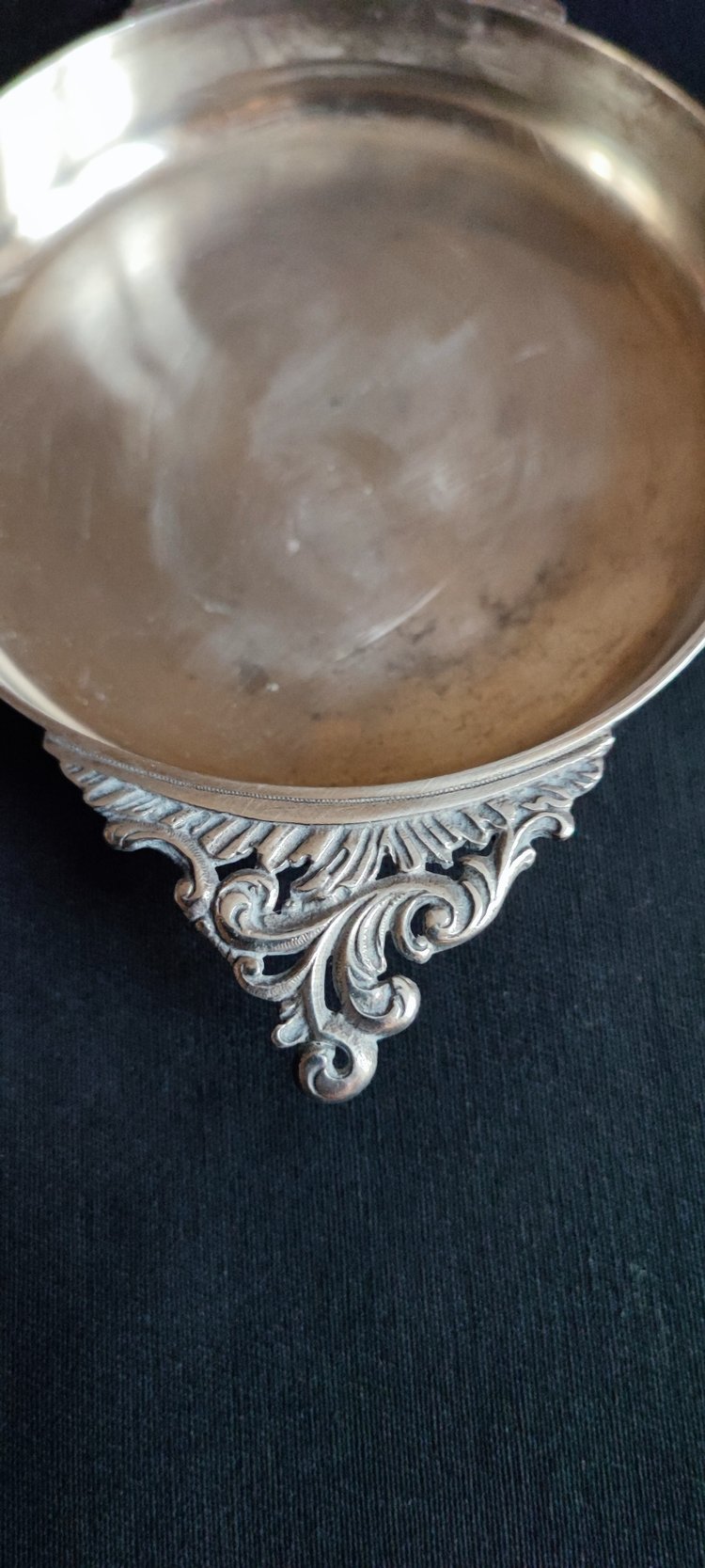 Solid silver bowl XIXI
