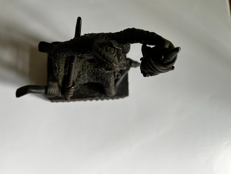 Rara statuetta thailandese in bronzo