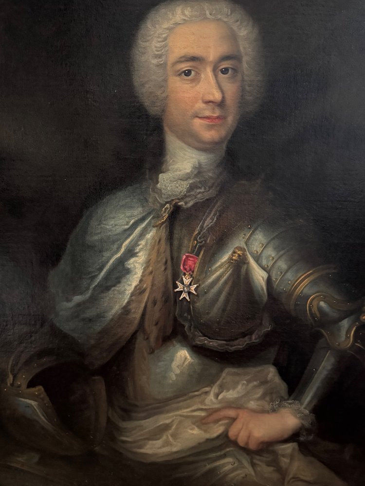 Large military portrait of an aristocratic figure