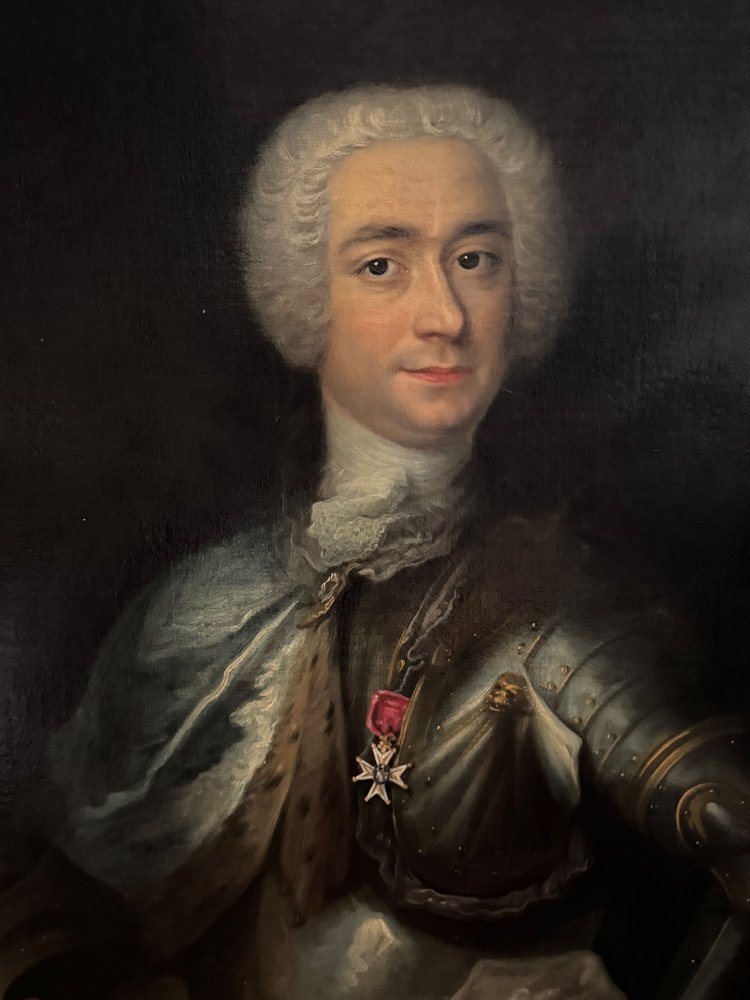Large military portrait of an aristocratic figure