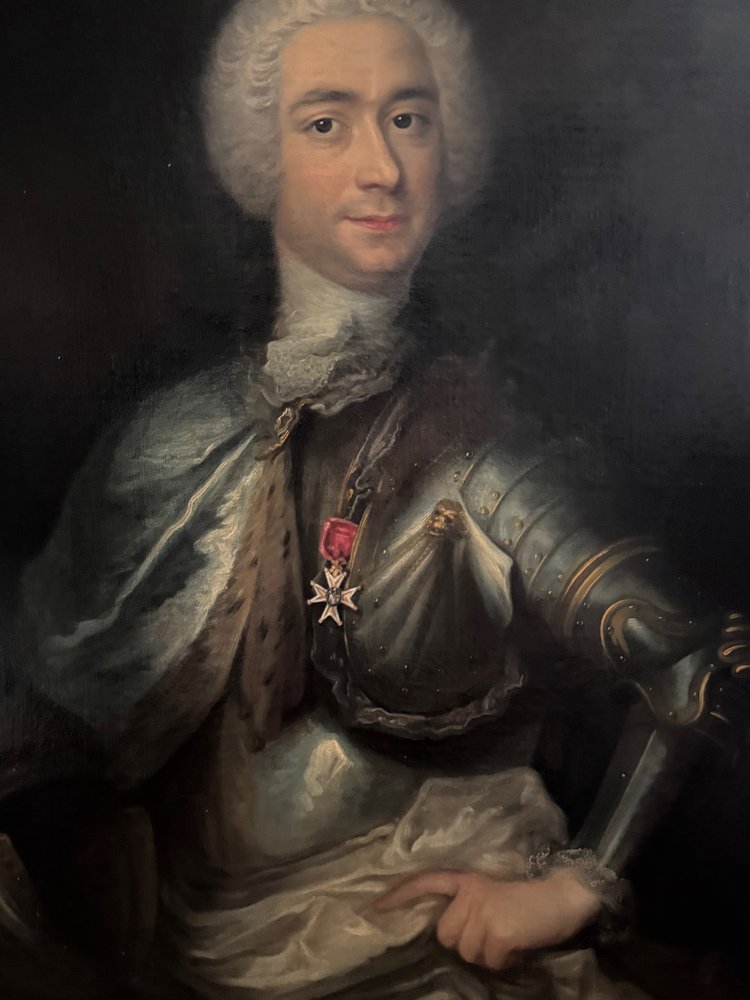Large military portrait of an aristocratic figure