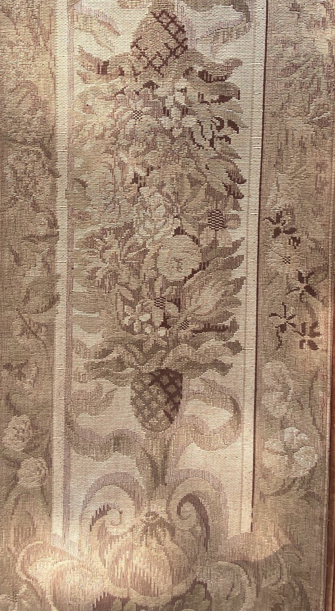 Coppia Di Tendaggi, Tende In Arazzo Cherubini XIX