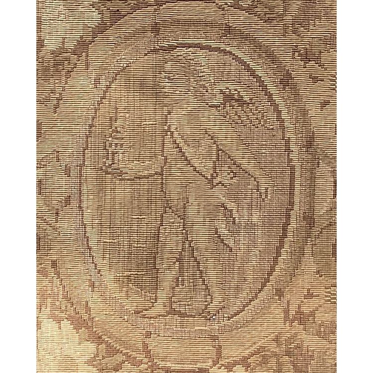 Coppia Di Tendaggi, Tende In Arazzo Cherubini XIX