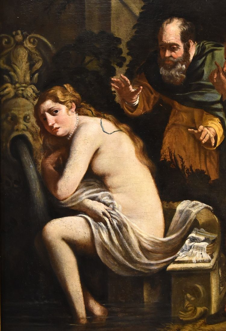 Susanna e i vecchioni, Pittore attivo a Roma nei primi del Seicento