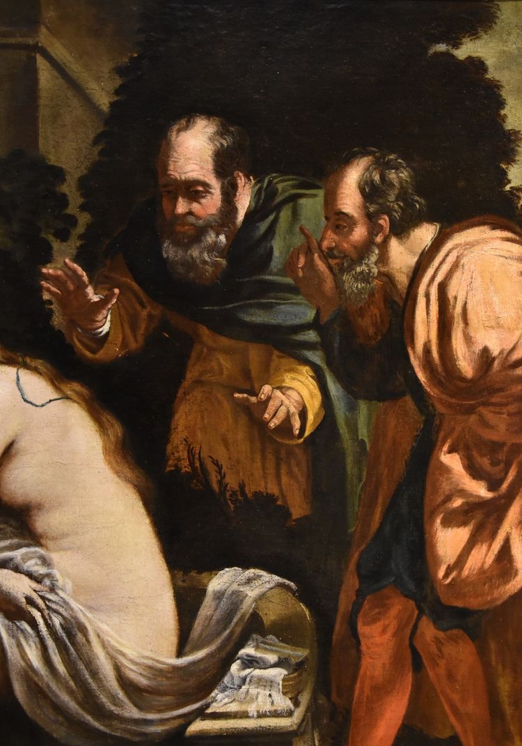 Susanna e i vecchioni, Pittore attivo a Roma nei primi del Seicento