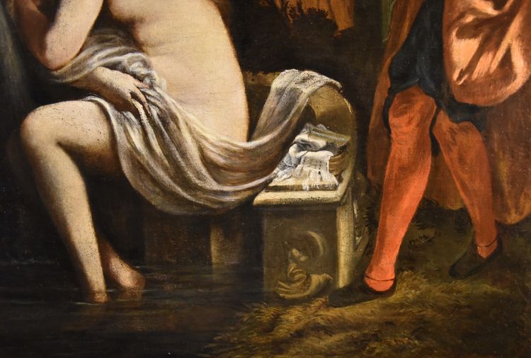 Susanna e i vecchioni, Pittore attivo a Roma nei primi del Seicento