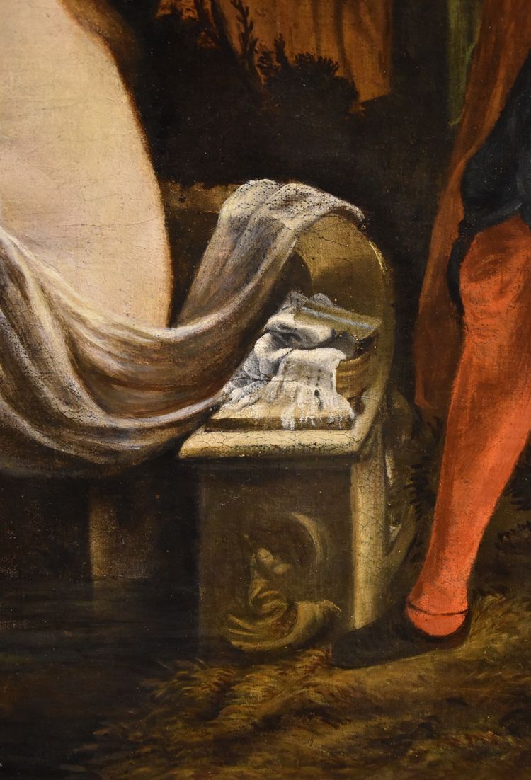 Susanna e i vecchioni, Pittore attivo a Roma nei primi del Seicento