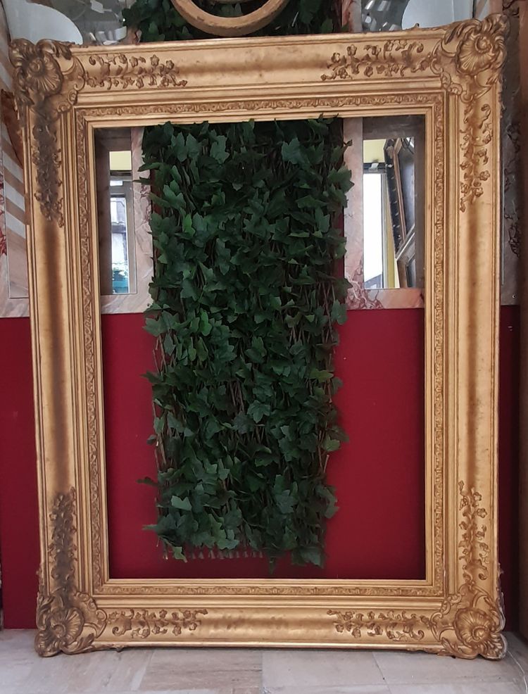 19th century gilded wood frame