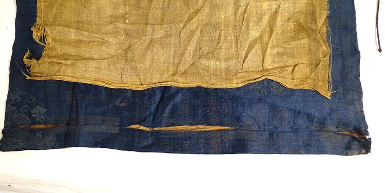 Pittura buddista tibetana Thangka Mahakala 6 braccia Dharmapala Tibet XVIII secolo