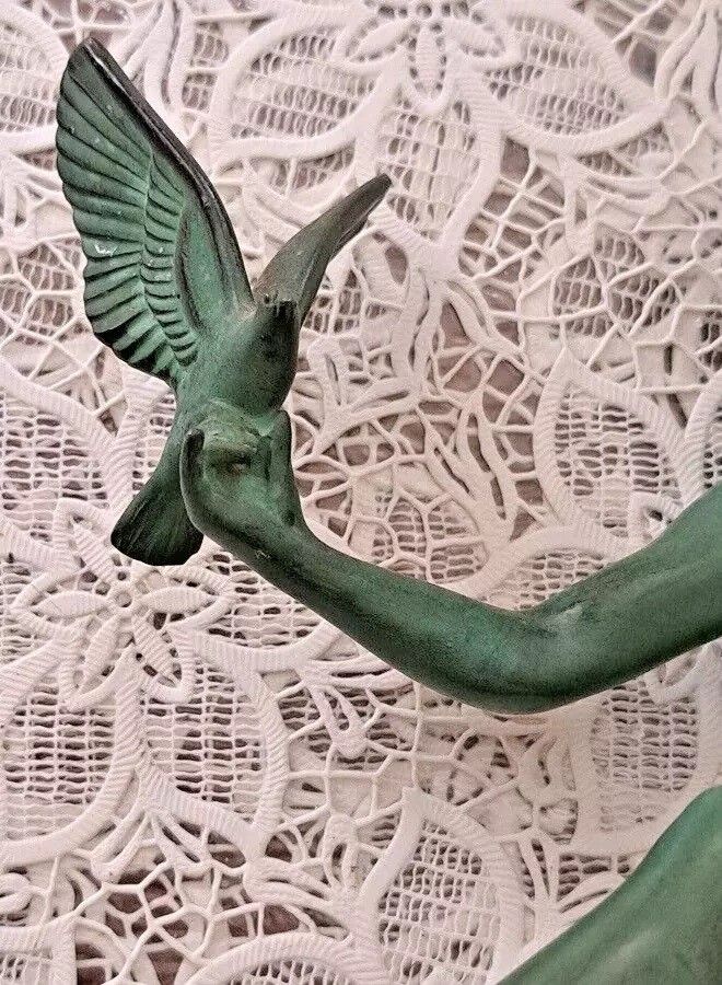 Sculpture d’époque Art Déco signée Marcel-André Bouraine (1886 – 1948) dit Briand