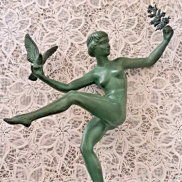 Sculpture d’époque Art Déco signée Marcel-André Bouraine (1886 – 1948) dit Briand