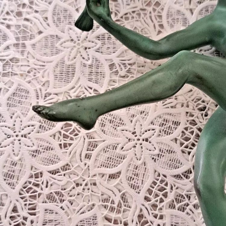 Sculpture d’époque Art Déco signée Marcel-André Bouraine (1886 – 1948) dit Briand