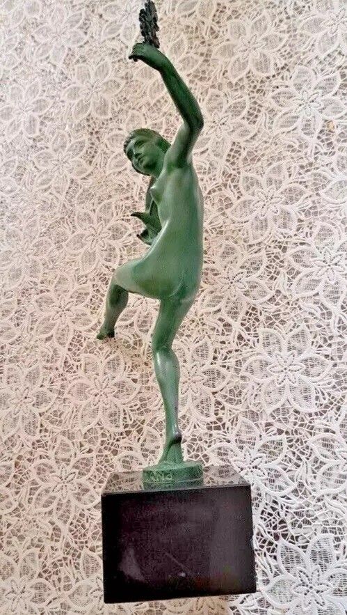 Sculpture d’époque Art Déco signée Marcel-André Bouraine (1886 – 1948) dit Briand