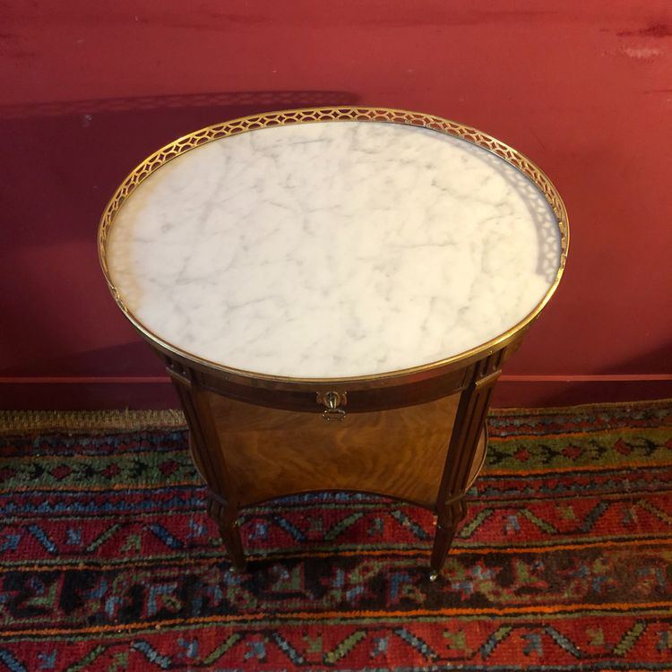 Mahogany coffee table, Louis XVI period