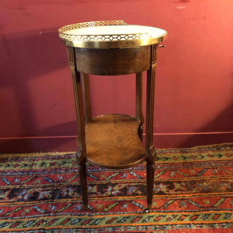 Mahogany coffee table, Louis XVI period