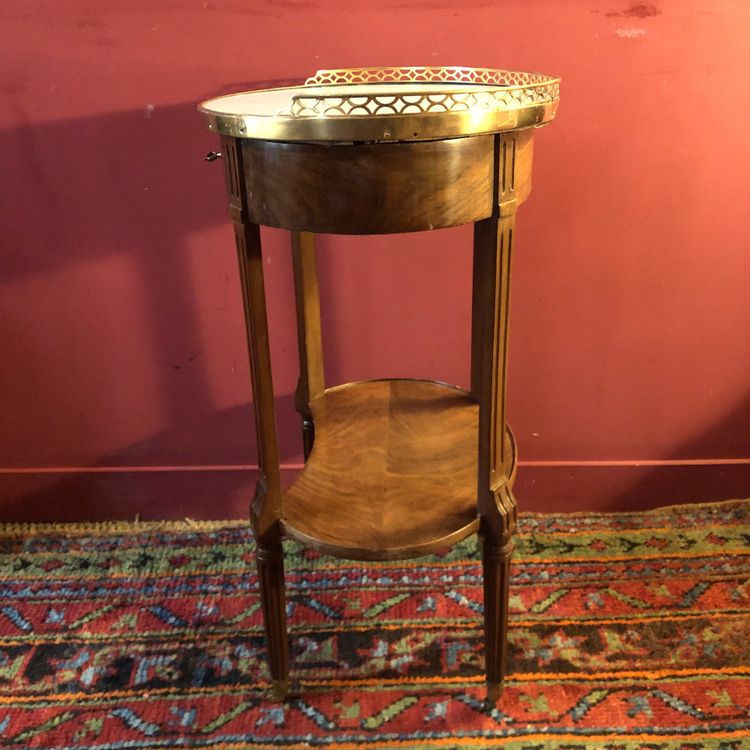 Mahogany coffee table, Louis XVI period