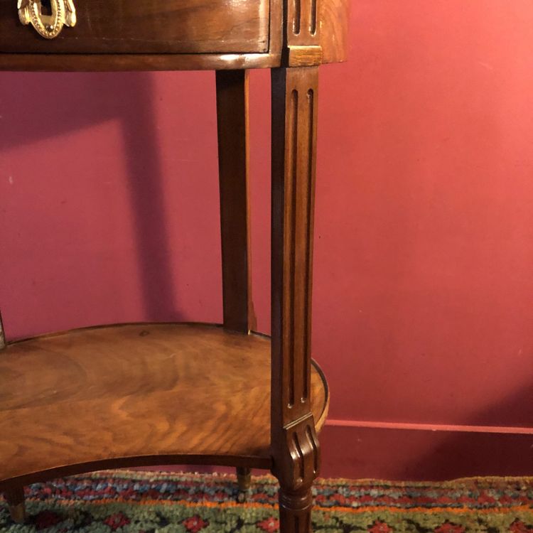 Mahogany coffee table, Louis XVI period