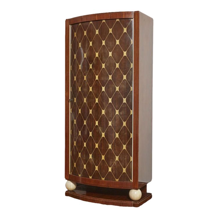 Exceptional 1930s Art Deco wardrobe